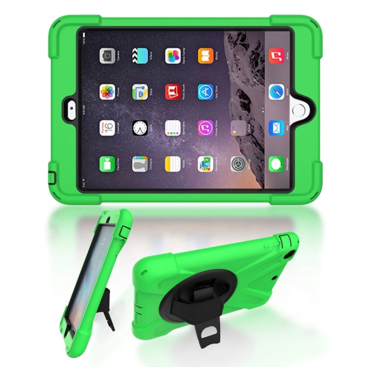 Shockproof Colorful Silicone + PC Protective Case with Holder & Hand Grip Strap, For Huawei MediaPad M6 10.8, For Huawei MediaPad M5 10.8, For Huawei MatePad 10.4, For iPad Mini 3 & 2 & 1 - HoMEdemic™ 