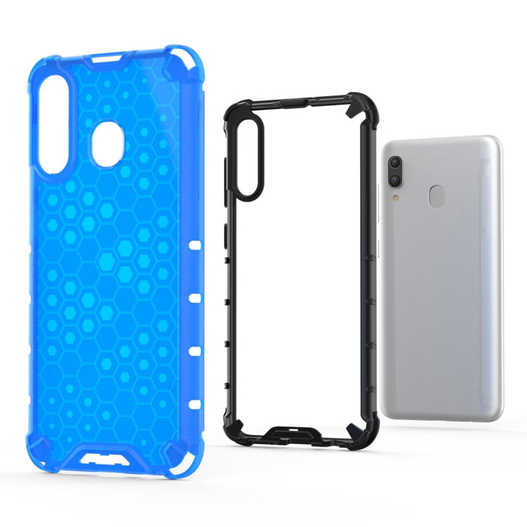 Shockproof Honeycomb PC + TPU Case for Galaxy A30, For Galaxy A30 - HoMEdemic™