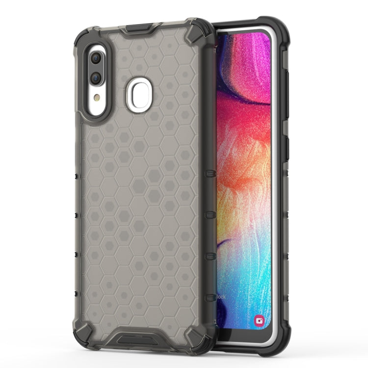 Shockproof Honeycomb PC + TPU Case for Galaxy A30, For Galaxy A30 - HoMEdemic™