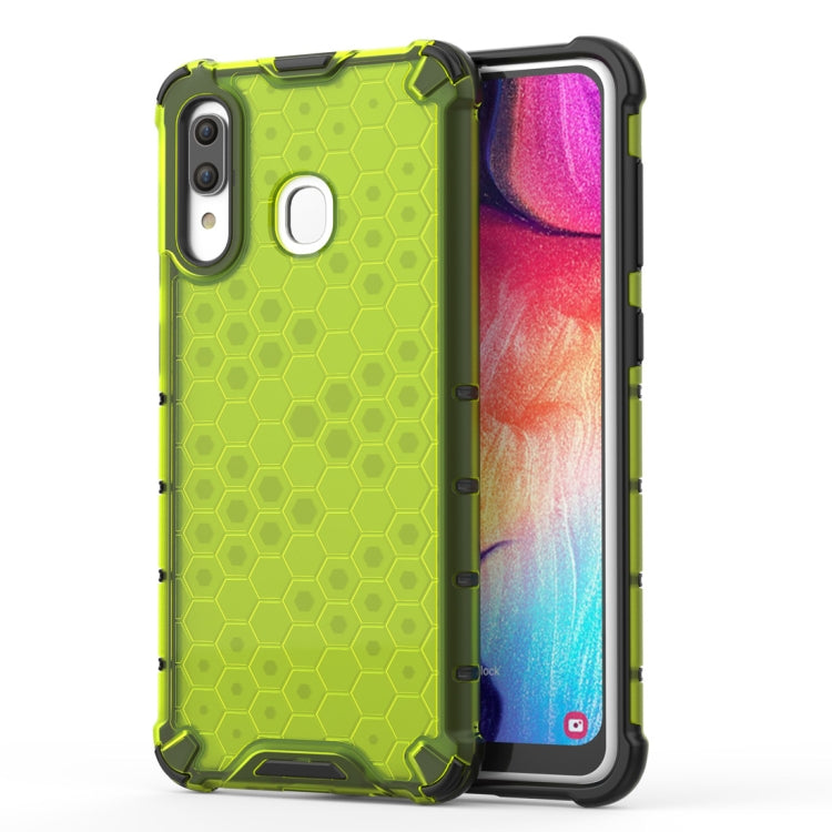 Shockproof Honeycomb PC + TPU Case for Galaxy A30, For Galaxy A30 - HoMEdemic™