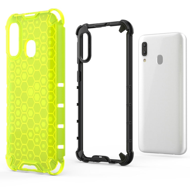 Shockproof Honeycomb PC + TPU Case for Galaxy A40, For Galaxy A40 - HoMEdemic™ 