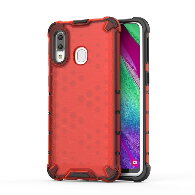 Shockproof Honeycomb PC + TPU Case for Galaxy A40, For Galaxy A40 - HoMEdemic™ 