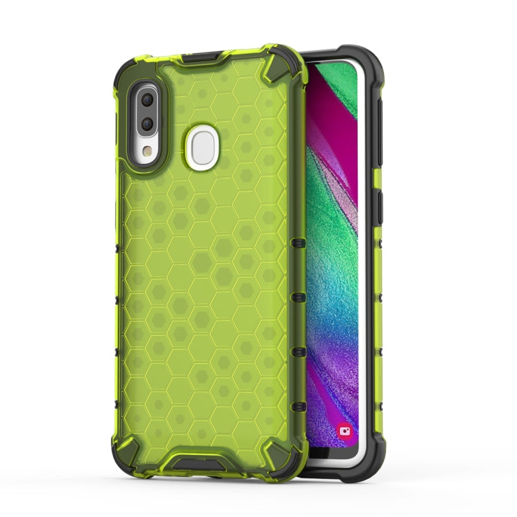 Shockproof Honeycomb PC + TPU Case for Galaxy A40, For Galaxy A40 - HoMEdemic™