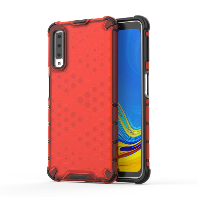Shockproof Honeycomb PC + TPU Case for Galaxy A7 (2018), For Galaxy A7 (2018) - HoMEdemic™ 