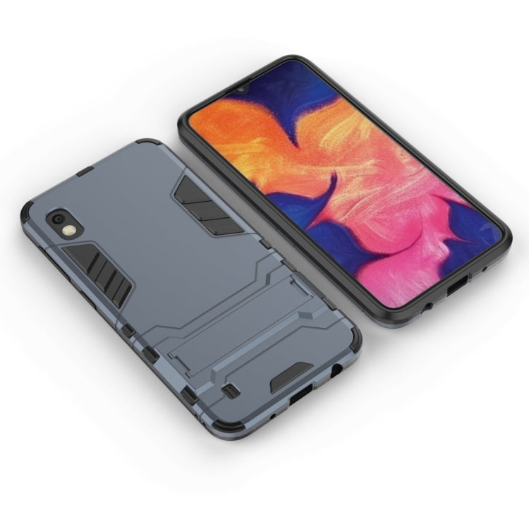 Shockproof PC + TPU Case for Galaxy A10, with Holder - HoMEdemic™ 