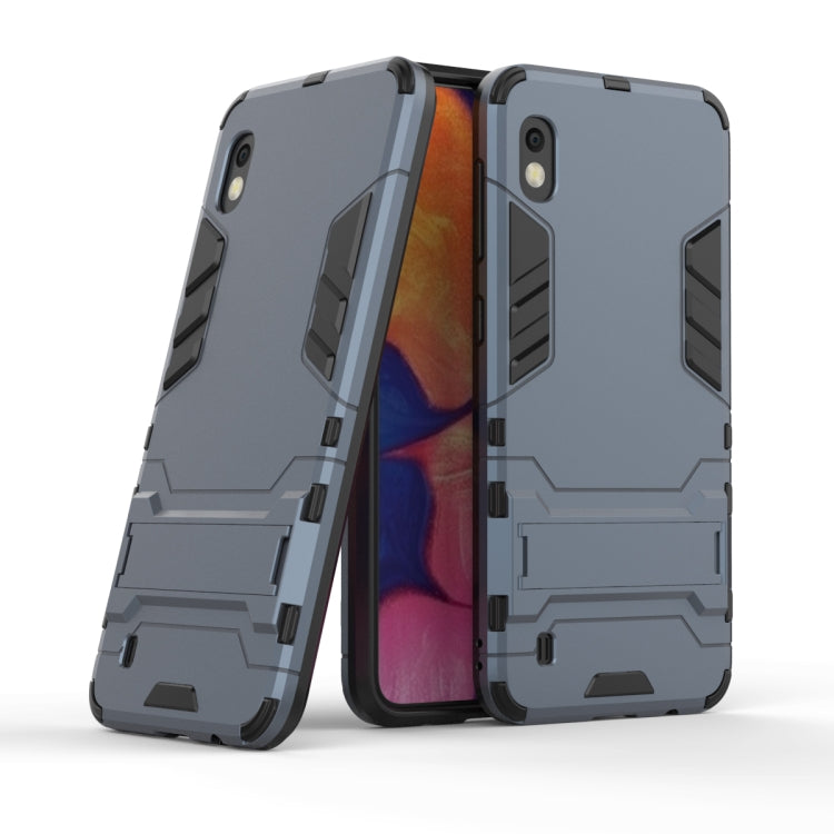 Shockproof PC + TPU Case for Galaxy A10, with Holder - HoMEdemic™ 
