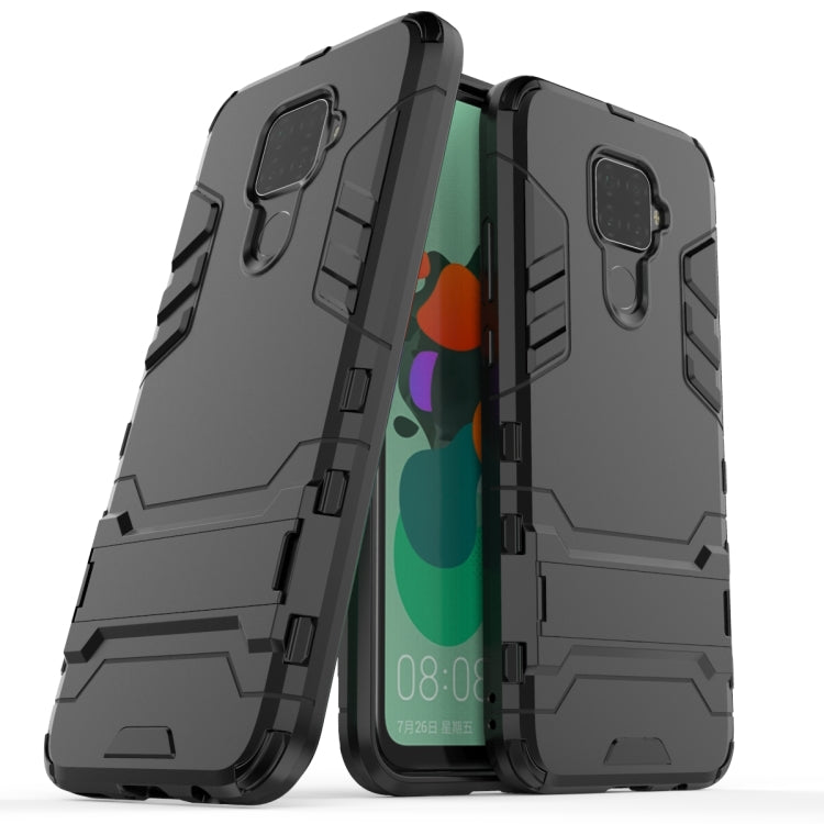 Shockproof PC + TPU Case with Holder for, For OPPO Realme 3, For Huawei Nova 5i Pro, For iPhone 11 Pro, For iPhone 11, For iPhone 11 Pro Max - HoMEdemic™ 