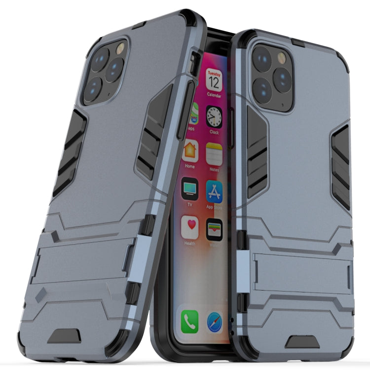 Shockproof PC + TPU Case with Holder for, For OPPO Realme 3, For Huawei Nova 5i Pro, For iPhone 11 Pro, For iPhone 11, For iPhone 11 Pro Max - HoMEdemic™ 