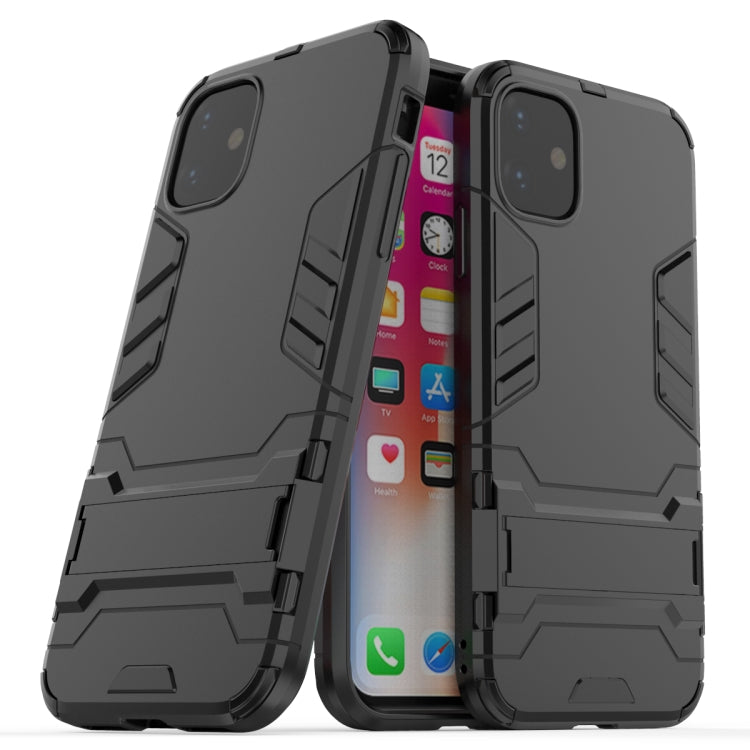Shockproof PC + TPU Case with Holder for, For OPPO Realme 3, For Huawei Nova 5i Pro, For iPhone 11 Pro, For iPhone 11, For iPhone 11 Pro Max - HoMEdemic™ 