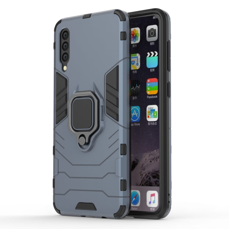 Shockproof PC + TPU Protective Case for Galaxy A50, with Magnetic Ring Holder, For Galaxy A50 - HoMEdemic™ 