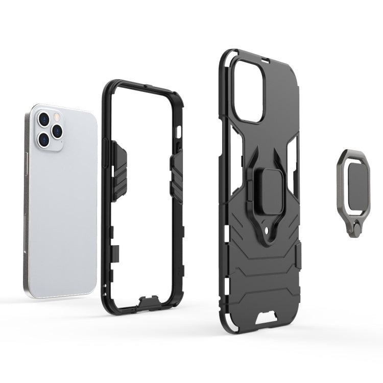 Shockproof PC + TPU Protective Case with Magnetic Ring Holder, For iPhone 12 / 12 Pro, For iPhone 12 Pro Max - HoMEdemic™ 