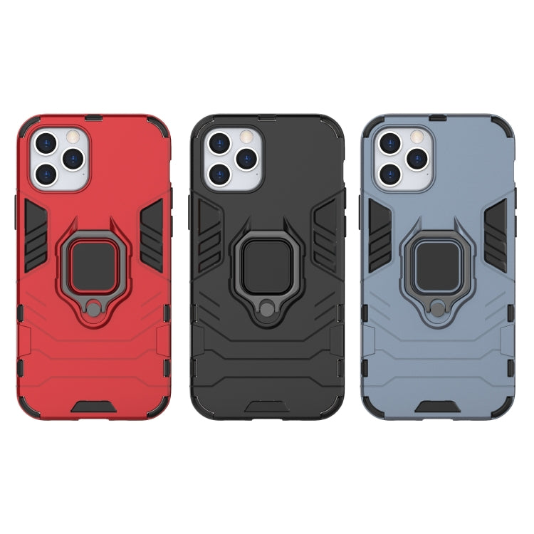 Shockproof PC + TPU Protective Case with Magnetic Ring Holder, For iPhone 12 / 12 Pro, For iPhone 12 Pro Max - HoMEdemic™ 