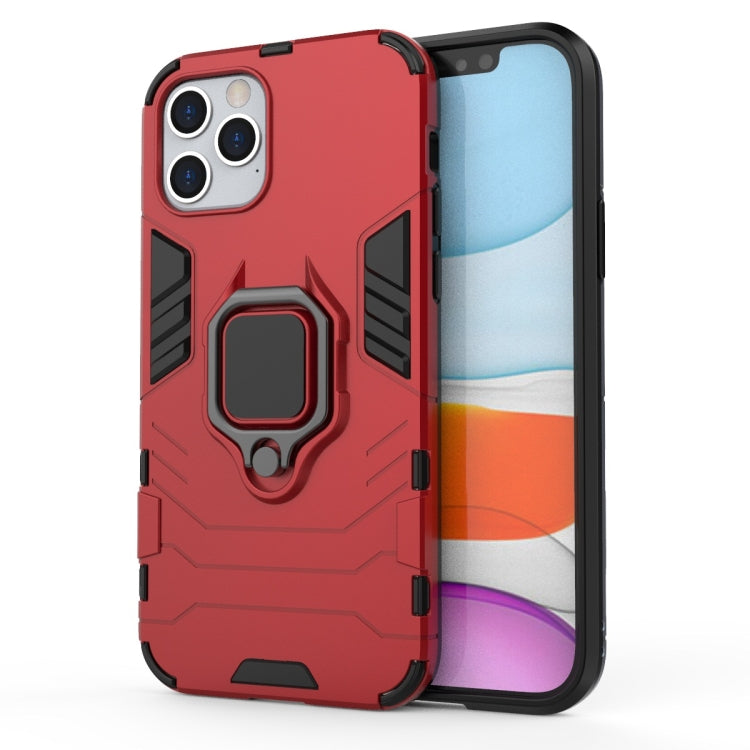 Shockproof PC + TPU Protective Case with Magnetic Ring Holder, For iPhone 12 / 12 Pro, For iPhone 12 Pro Max - HoMEdemic™ 
