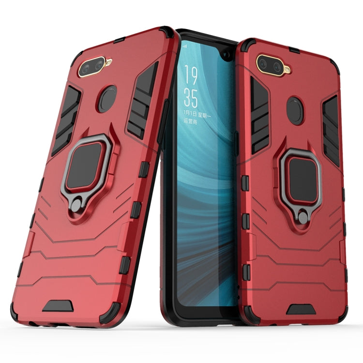 Shockproof PC + TPU Protective Case with Magnetic Ring Holder, For iPhone 12  mini, For OPPO A7 / A12, For Vivo iQOO Z1x, For Vivo X50 Pro+, For OnePlus Nord, For OPPO A72 5G, For Galaxy M01 - HoMEdemic™ 
