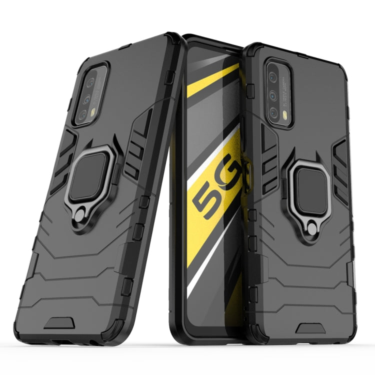 Shockproof PC + TPU Protective Case with Magnetic Ring Holder, For iPhone 12  mini, For OPPO A7 / A12, For Vivo iQOO Z1x, For Vivo X50 Pro+, For OnePlus Nord, For OPPO A72 5G, For Galaxy M01 - HoMEdemic™ 
