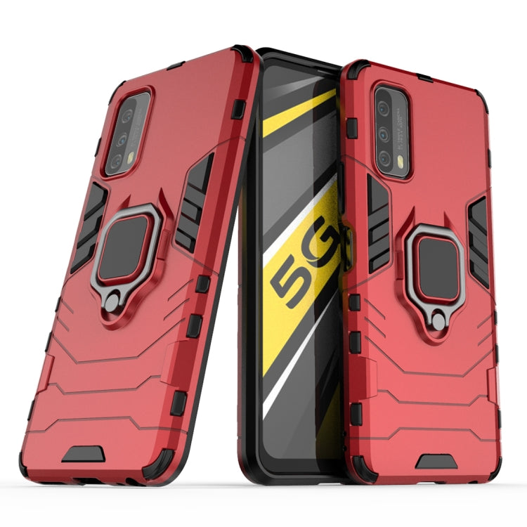 Shockproof PC + TPU Protective Case with Magnetic Ring Holder, For iPhone 12  mini, For OPPO A7 / A12, For Vivo iQOO Z1x, For Vivo X50 Pro+, For OnePlus Nord, For OPPO A72 5G, For Galaxy M01 - HoMEdemic™ 