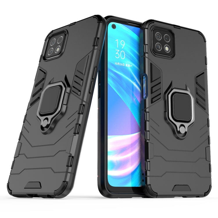 Shockproof PC + TPU Protective Case with Magnetic Ring Holder, For iPhone 12  mini, For OPPO A7 / A12, For Vivo iQOO Z1x, For Vivo X50 Pro+, For OnePlus Nord, For OPPO A72 5G, For Galaxy M01 - HoMEdemic™ 