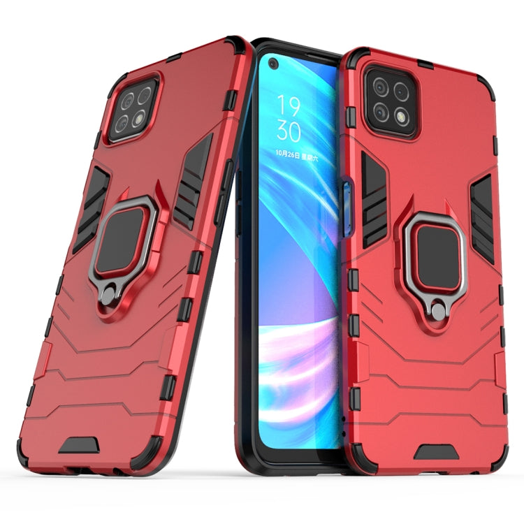 Shockproof PC + TPU Protective Case with Magnetic Ring Holder, For iPhone 12  mini, For OPPO A7 / A12, For Vivo iQOO Z1x, For Vivo X50 Pro+, For OnePlus Nord, For OPPO A72 5G, For Galaxy M01 - HoMEdemic™ 