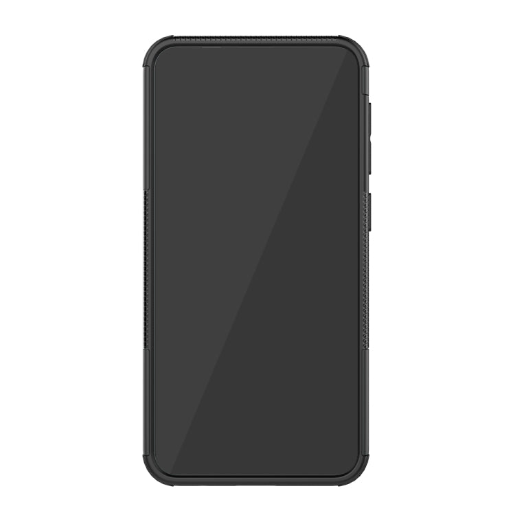 Shockproof  PC + TPU Tire Pattern Case for Galaxy M10, with Holder - HoMEdemic™ 