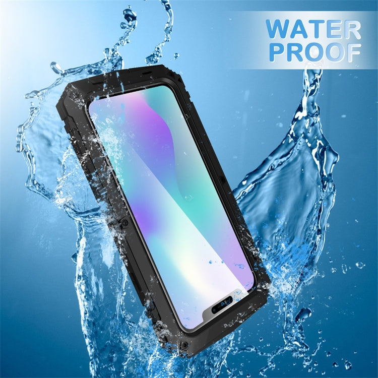 Shockproof Waterproof Dust-proof Metal + Silicone Protective Case with Holder, For iPhone 11, For iPhone 11 Pro, For iPhone 11 Pro Max, For iPhone XS Max, For Galaxy S20 Ultra - HoMEdemic™ 