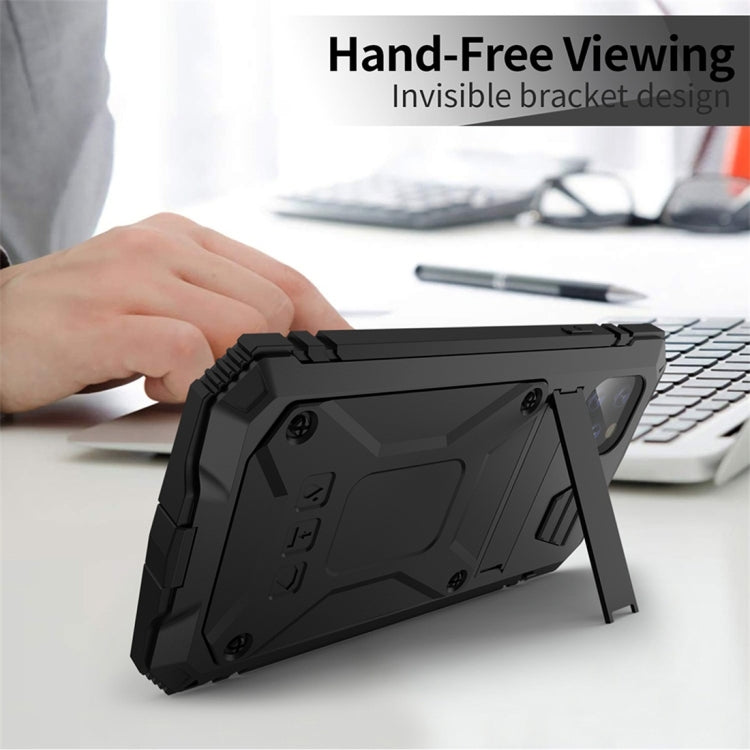 Shockproof Waterproof Dust-proof Metal + Silicone Protective Case with Holder, For iPhone 11, For iPhone 11 Pro, For iPhone 11 Pro Max, For iPhone XS Max, For Galaxy S20 Ultra - HoMEdemic™ 