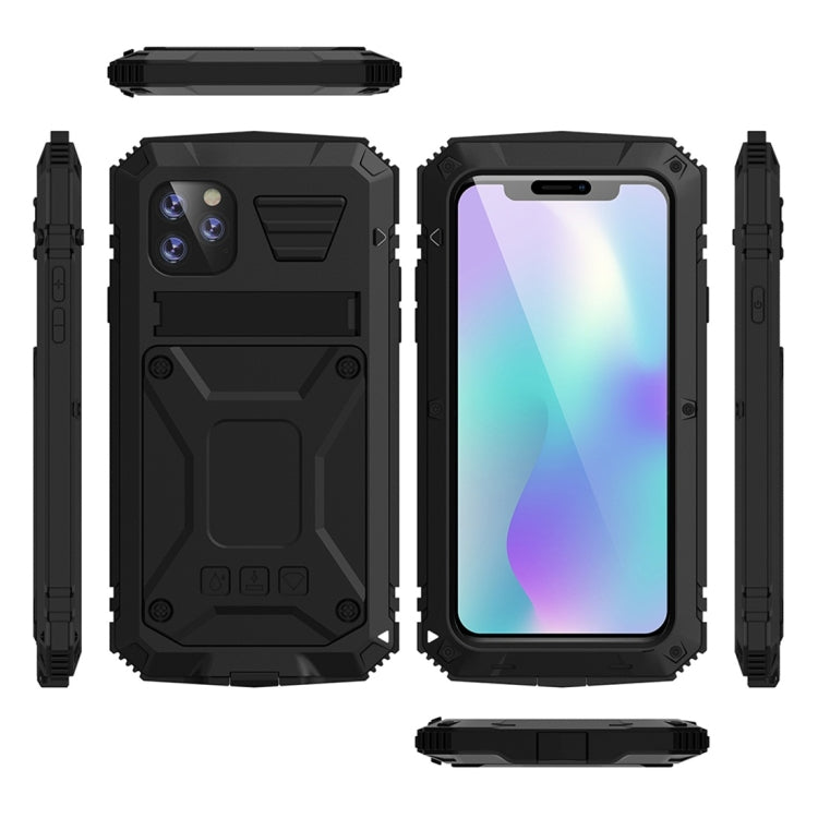 Shockproof Waterproof Dust-proof Metal + Silicone Protective Case with Holder, For iPhone 11, For iPhone 11 Pro, For iPhone 11 Pro Max, For iPhone XS Max, For Galaxy S20 Ultra - HoMEdemic™ 