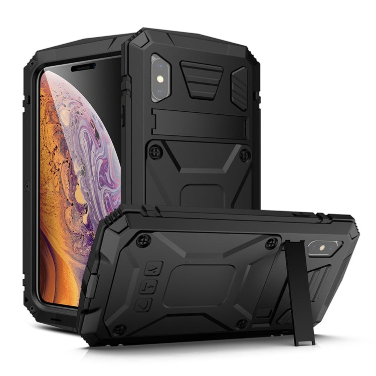 Shockproof Waterproof Dust-proof Metal + Silicone Protective Case with Holder, For iPhone 11, For iPhone 11 Pro, For iPhone 11 Pro Max, For iPhone XS Max, For Galaxy S20 Ultra - HoMEdemic™ 
