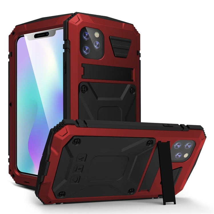 Shockproof Waterproof Dust-proof Metal + Silicone Protective Case with Holder, For iPhone 11, For iPhone 11 Pro, For iPhone 11 Pro Max, For iPhone XS Max, For Galaxy S20 Ultra - HoMEdemic™ 
