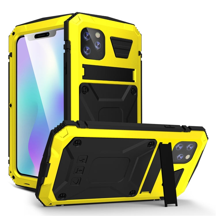 Shockproof Waterproof Dust-proof Metal + Silicone Protective Case with Holder, For iPhone 11, For iPhone 11 Pro, For iPhone 11 Pro Max, For iPhone XS Max, For Galaxy S20 Ultra - HoMEdemic™ 
