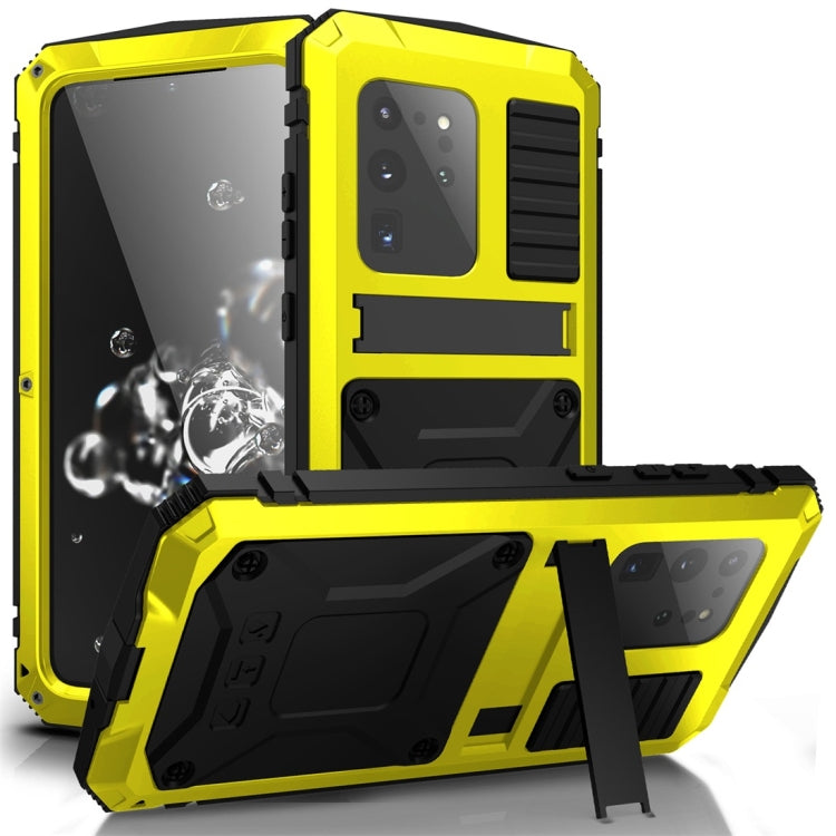 Shockproof Waterproof Dust-proof Metal + Silicone Protective Case with Holder, For iPhone 11, For iPhone 11 Pro, For iPhone 11 Pro Max, For iPhone XS Max, For Galaxy S20 Ultra - HoMEdemic™ 