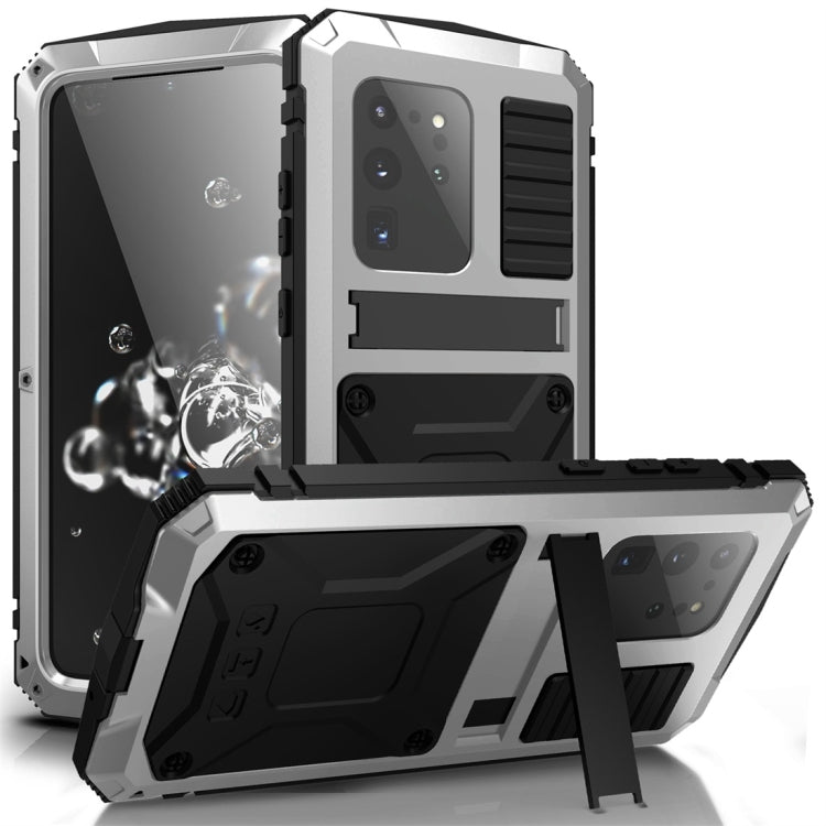 Shockproof Waterproof Dust-proof Metal + Silicone Protective Case with Holder, For iPhone 11, For iPhone 11 Pro, For iPhone 11 Pro Max, For iPhone XS Max, For Galaxy S20 Ultra - HoMEdemic™ 