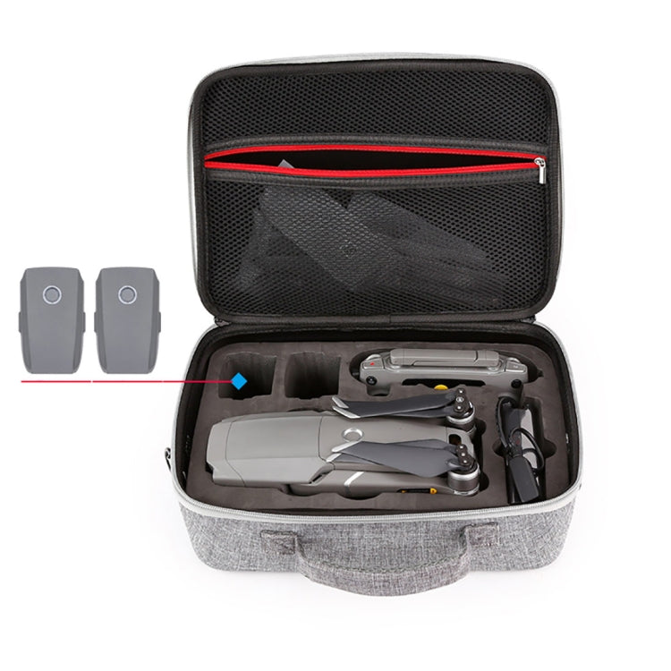 Shockproof Waterproof Portable Case for DJI Mavic 2 Pro / Zoom and Accessories, Size: 29cm x 19.5cm x 12.5cm(Grey) - HoMEdemic™ 