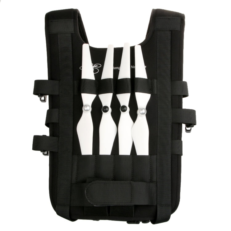 Shoulder Backpack Carry Case Multipurpose Bag Neck Strap Belt for Dji Phantom 3 / 2 / 1 / Vision+, Carry Available for Quadcopter, Remote Controller, Battery, Propellers(Black) - HoMEdemic™ 