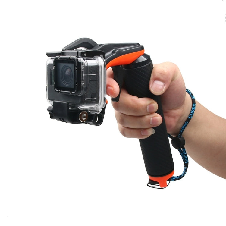 Shutter Trigger + Floating Hand Grip Diving Buoyancy Stick with Adjustable Anti-lost Strap & Screw & Wrench for GoPro HERO7 /6 Black /5 Black - HoMEdemic™ 