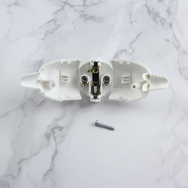 Side Wiring Tripolar Power Plug, EU Plug - HoMEdemic™ 