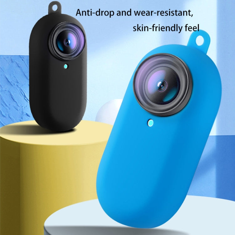 Silicone Protective Case for Insta360 GO 2 Body(Blue) - HoMEdemic™ 
