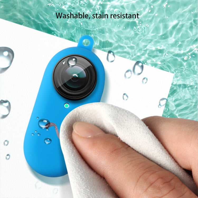 Silicone Protective Case for Insta360 GO 2 Body(Blue) - HoMEdemic™ 