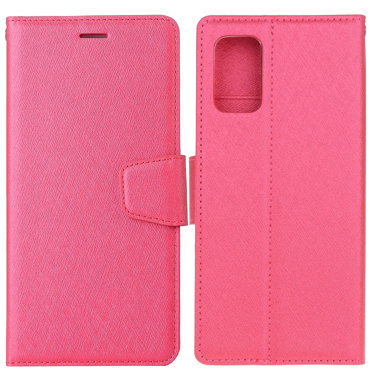 Silk Texture Horizontal Flip Leather Case with Holder & Card Slots & Wallet & Photo Frame, For Galaxy S20 - HoMEdemic™ 