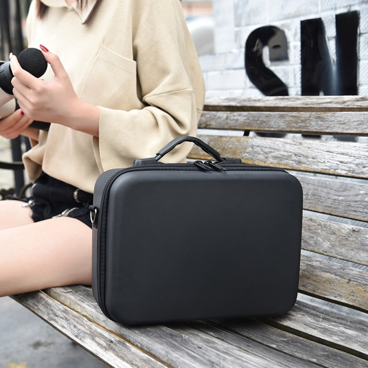 Single Shoulder Storage Bag Shockproof Waterproof Travel Carrying Cover Hard Case for FIMI X8 Mini(Black + Red Liner) - HoMEdemic™ 