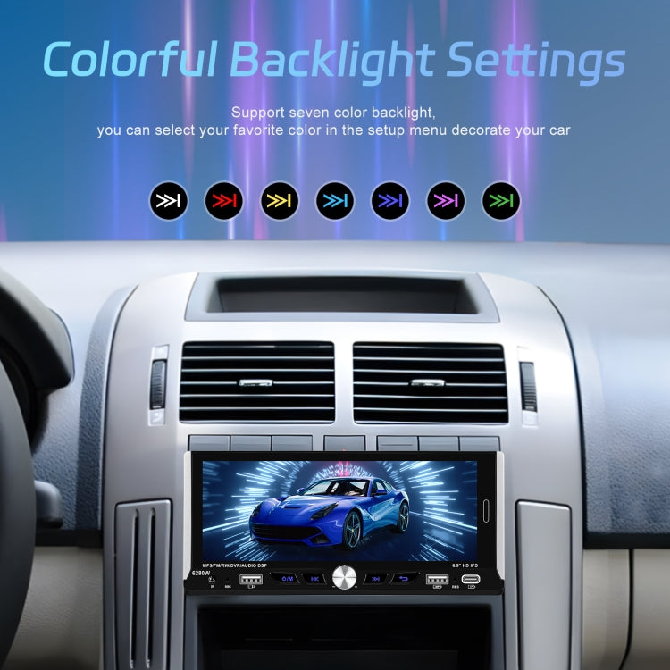 Single Spindle 6.9 inch MP5 With Knob Player Carplay Function Car MP4 Backup Camera, Specification: Standard - HoMEdemic™ 