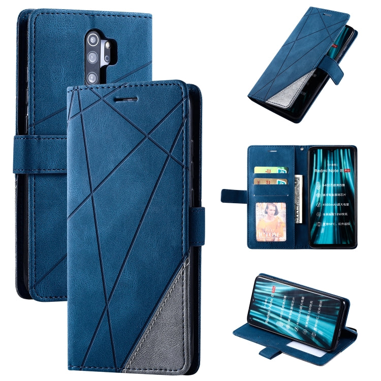 Skin Feel Splicing Horizontal Flip Leather Case with Holder & Card Slots & Wallet & Photo Frame, For iPhone SE 2022 / SE 2020 / 8 / 7, For Xiaomi Redmi Note 8, For Xiaomi Redmi Note 8 Pro - HoMEdemic™ 