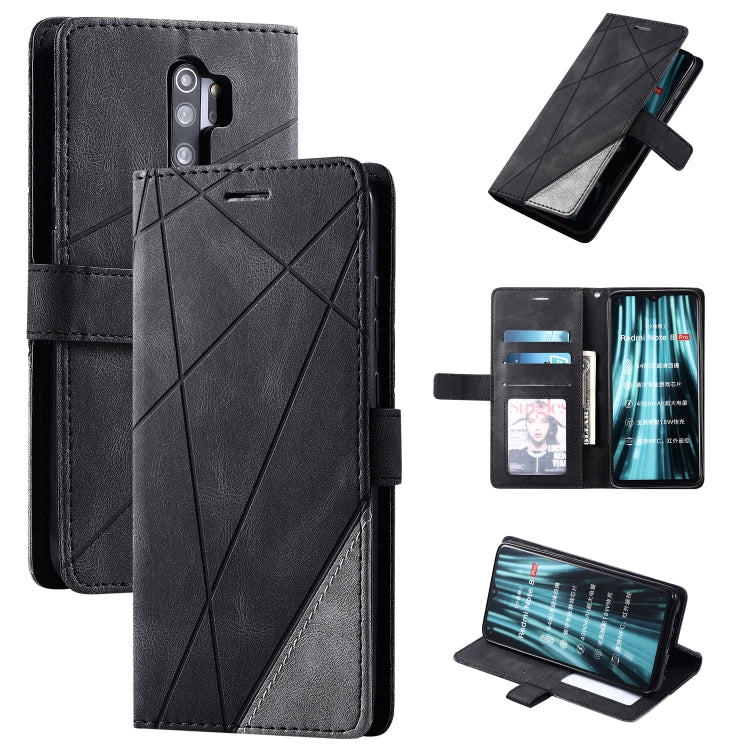 Skin Feel Splicing Horizontal Flip Leather Case with Holder & Card Slots & Wallet & Photo Frame, For iPhone SE 2022 / SE 2020 / 8 / 7, For Xiaomi Redmi Note 8, For Xiaomi Redmi Note 8 Pro - HoMEdemic™ 