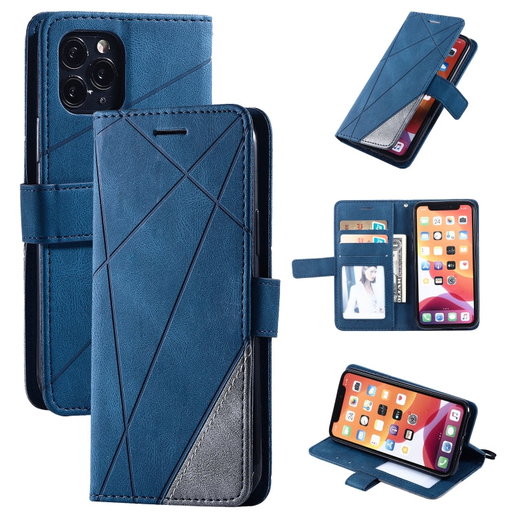 Skin Feel Splicing Horizontal Flip Leather Case with Holder & Card Slots & Wallet & Photo Frame, For iPhone XS / X, For iPhone 11, For iPhone 11 Pro, For iPhone 11 Pro Max - HoMEdemic™ 