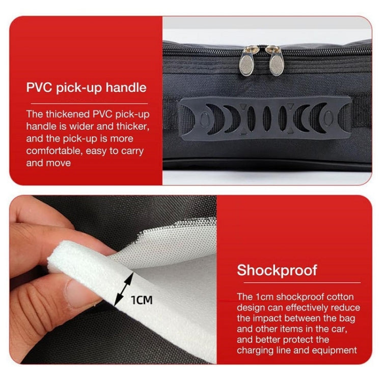 Small Electric Vehicle Charger Flame Retardant Storage Bag, Shape: 36cm Round - HoMEdemic™ 