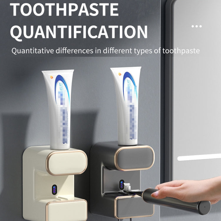 Smart Induction Toothpaste Squeezer Wall-mounted Toothbrush Holder  With Sterilizing Green - HoMEdemic™ 
