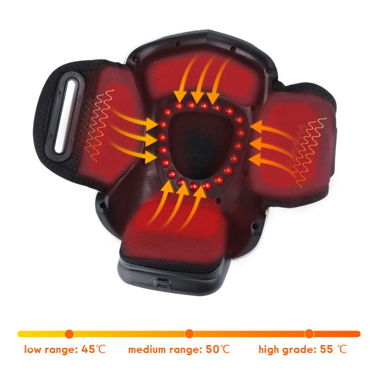 Smart Infrared Hot Compress Knee Massager Physiotherapy Device - HoMEdemic™ 
