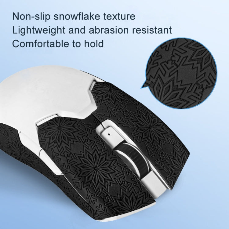 Snowflake Pattern Anti-slip Mouse Stickers For Razer Viper Ultimate Pink Half Surround - HoMEdemic™ 