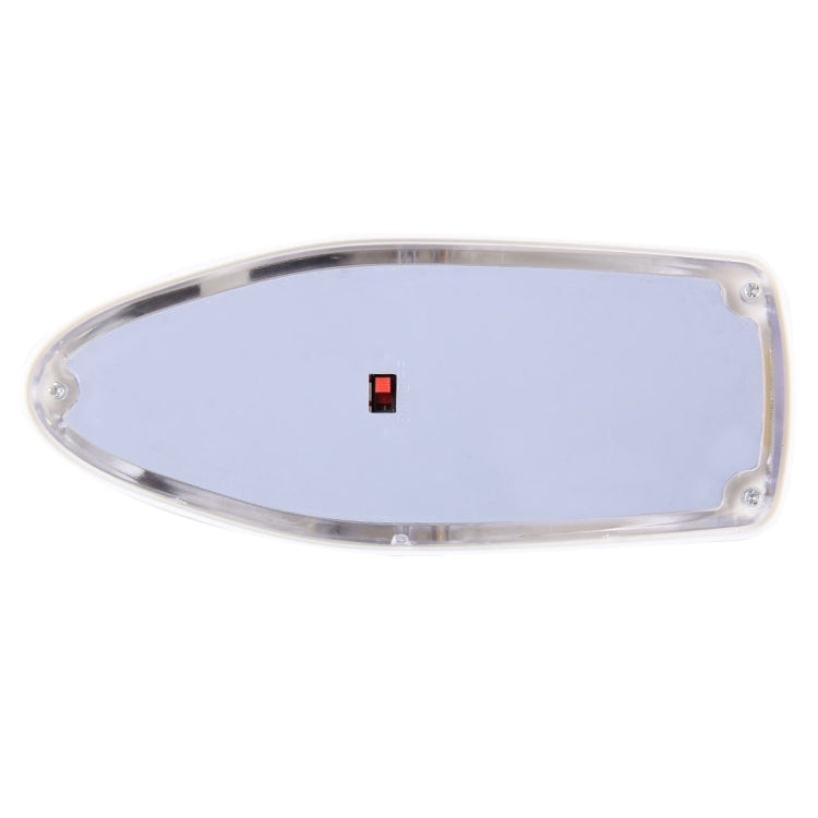 Solar Colorful Light Anti Collision Shark Fin Car Taillight LED Flash Warning Light Caution Light - HoMEdemic™ 