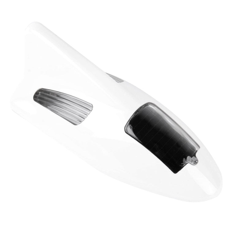 Solar Colorful Light Anti Collision Shark Fin Car Taillight LED Flash Warning Light Caution Light - HoMEdemic™ 