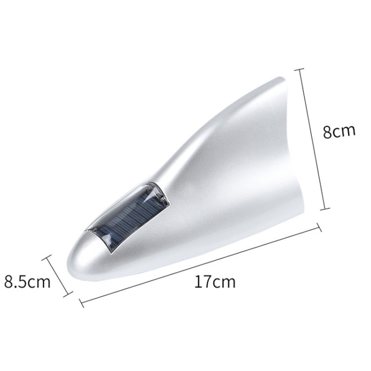 Solar Remote Control Signal Radio Shark Fin Antenna Anti-Tailgating Roof Warning Light(Red) - HoMEdemic™ 